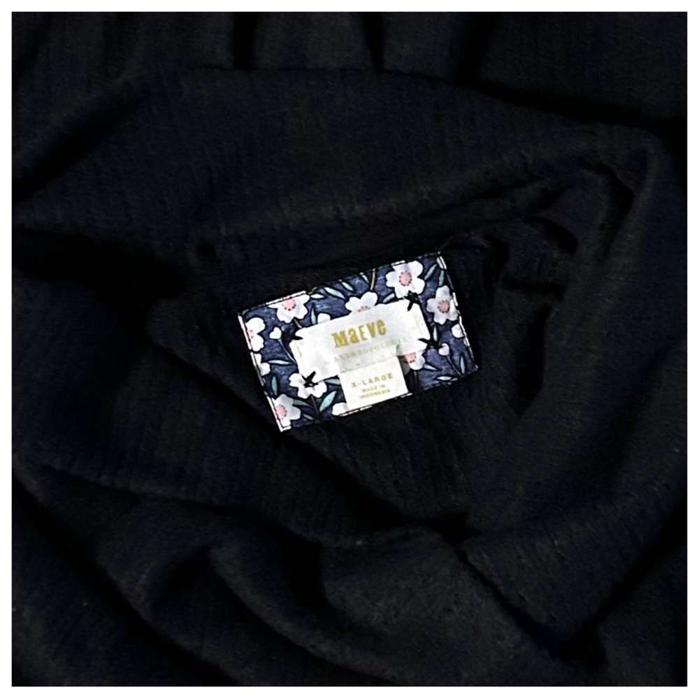 NWOT Maeve Addie Ruffled Hacci Pullover - Picture 8 of 8